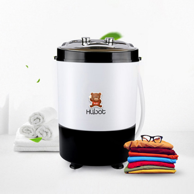 휴앤봇 미니세탁기 소형 속옷 양말 세탁기 HS-MW3150G, 화이트+블랙+골드