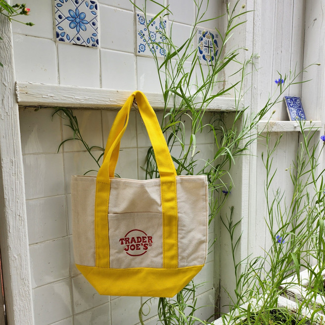 트레이더조 에코백 미니 여름가방 캔버스백