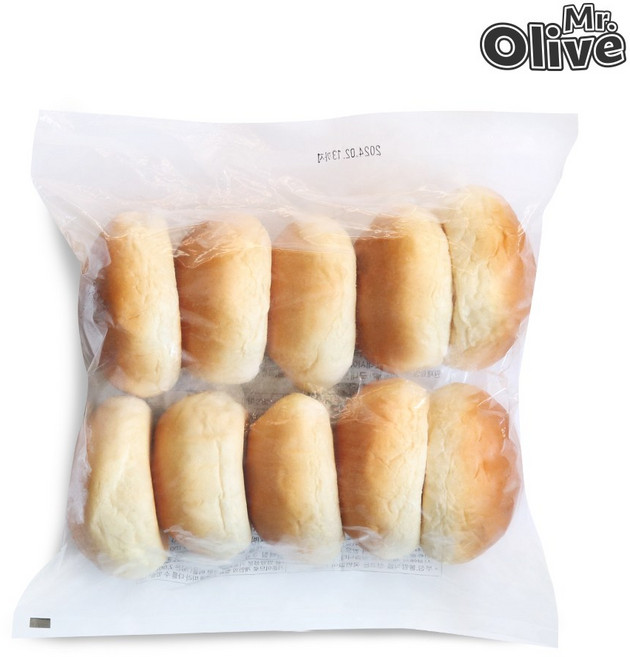 유로베이크 모닝빵 350g (35g X 10개) 냉동빵, 1개