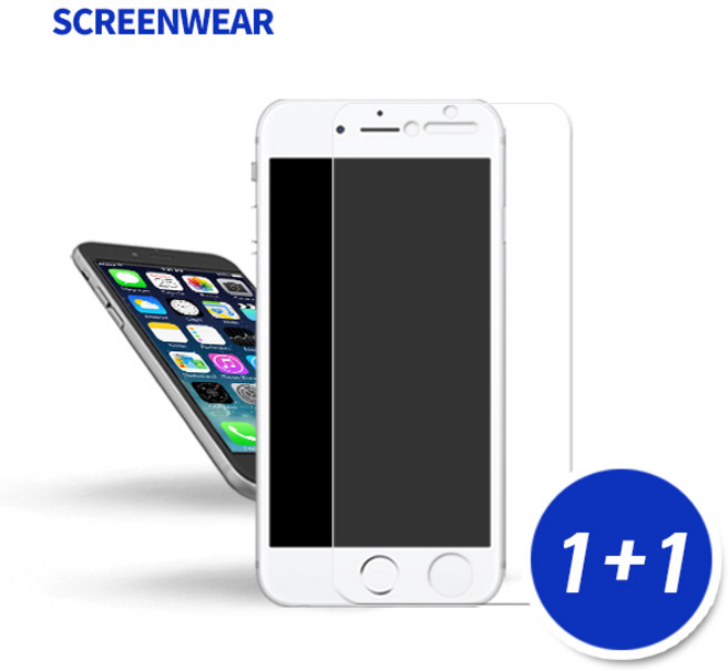 아이폰6S 플러스 1+1 강화유리 액정보호필름, 아이폰6S플러스, 강화유리(2매)