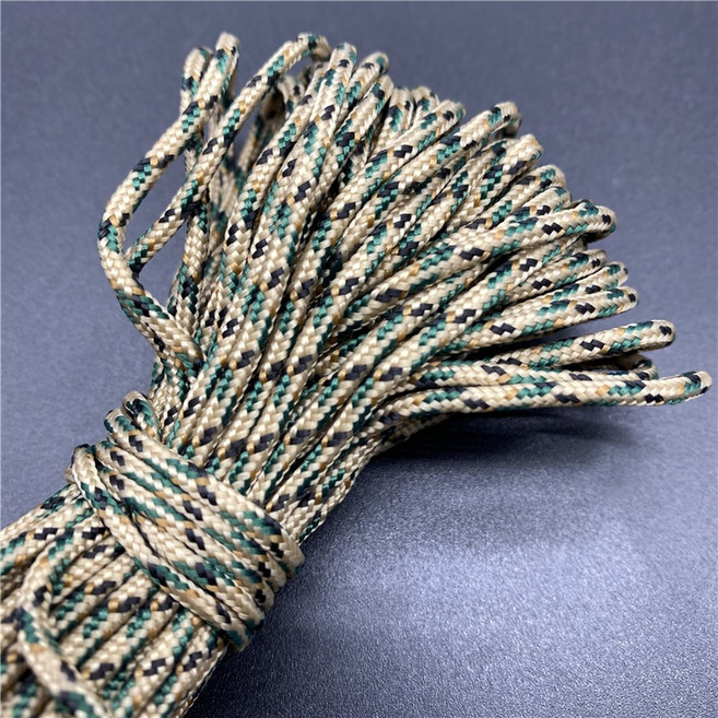 파라코드 팔찌용 나일론 스레드 코드 끈 스트랩 목걸이 로프 10 야드/로트 2mm 로프 쥬얼리 제작, 24, 1개