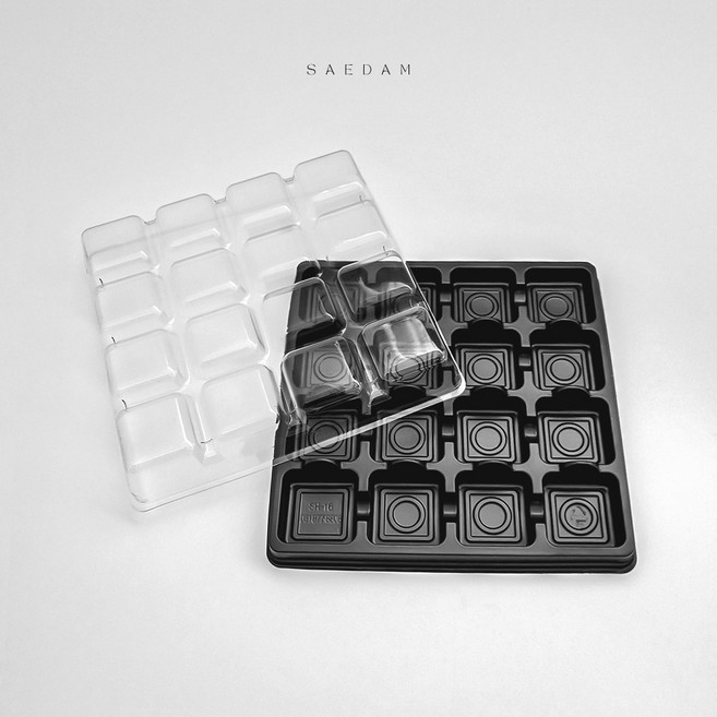 새담 화과자 케이스 16구 10개 / 명품 호두과자 포장, 단일