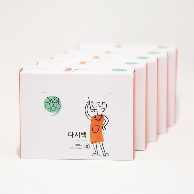 티앤씨일렉트로닉스 다시백 소, 소(S), 100개, 5세트