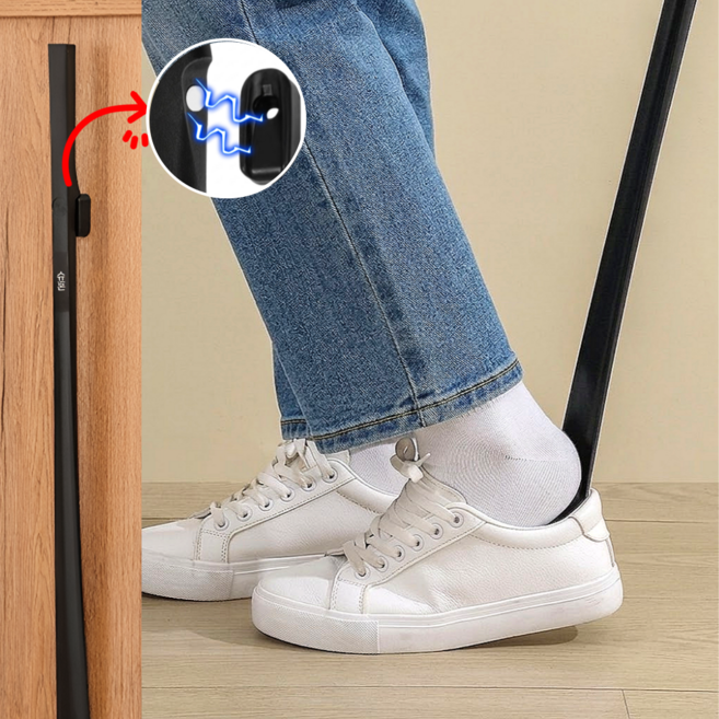 르브아 긴 자석 구두주걱 롱 구둣주걱, 블랙, 1개