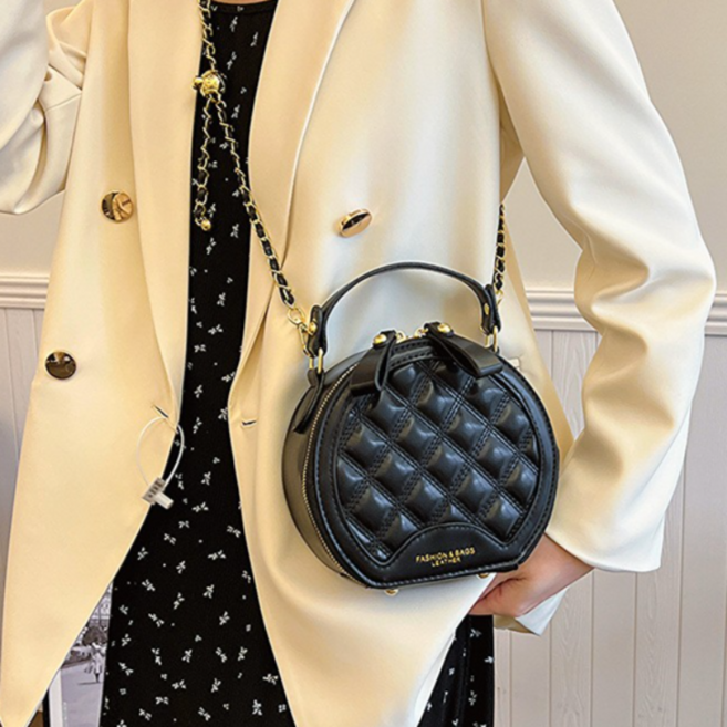 귀여운 동글 숄더백 크로스백