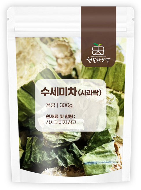 천일한약방 국산 수세미차 건수세미 사과락, 1개, 300g