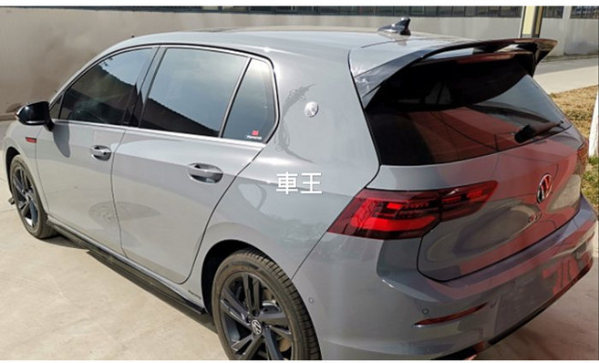 【車王汽車精品百貨】福斯 VW Volkswagen Golf 8 高爾夫 8代 尾翼 壓尾翼 定風翼 導流板, 1個