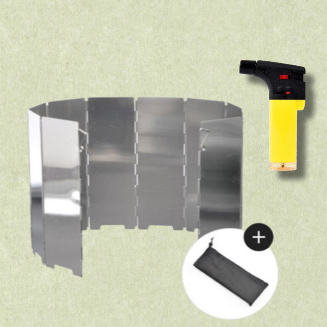 라온하제 가스렌지 버너 바람막이 불막이 라이타 토치, 1개