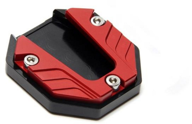 스쿠터 오토바이 킥스탠드 익스텐더 풋 사이드 혼다 Rebel 500 액세서리 포르자 125 F850gs Nc700x, 1개