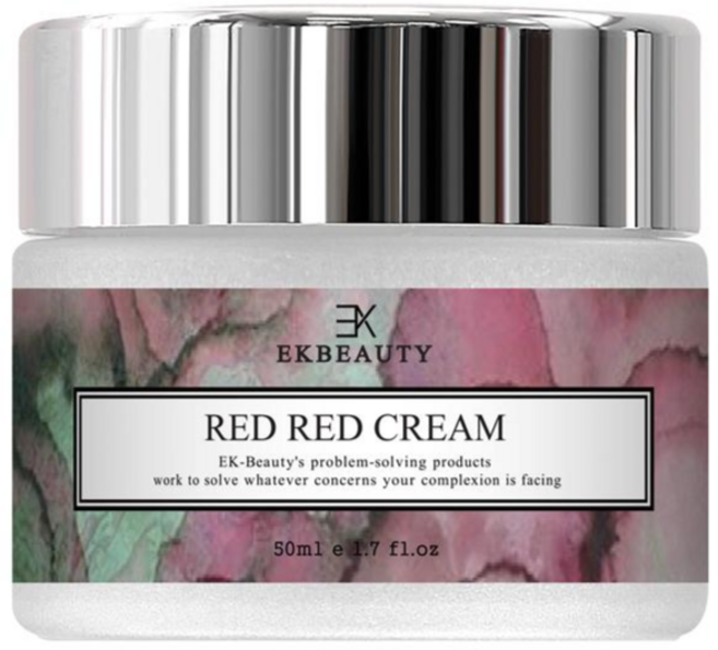 이케이뷰티 붉은피부 크림 홍조피부 갱년기 울긋불긋 화끈거리는피부 예민피부 진정과 개선 보습 무파라벤 제품, 50g, 1개