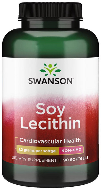스완슨 소이 레시틴 1.2g 소프트젤, 1개, 90정