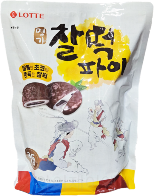 롯데웰푸드 명가 찰떡파이, 1.225kg, 1개