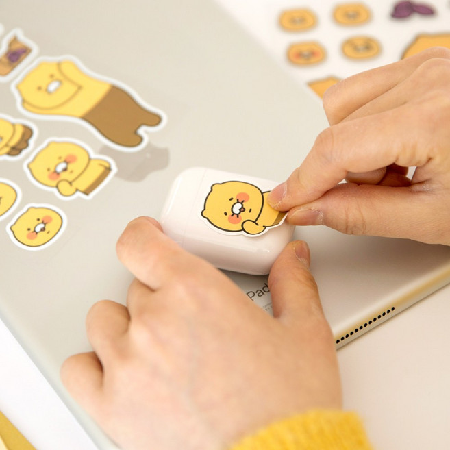 카카오프렌즈 춘식이 리무버블 스티커, 1개