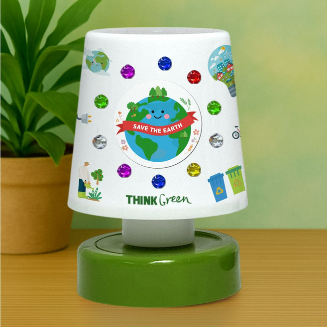 [매직북스] 환경교육 지구 원터치 무드등 만들기 (5개묶음) cp, 1세트, A 지구환경