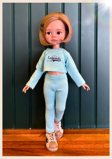 파올라레이나32cm USD26cm 도리스돌30cm ( 민트 Legends 상하의2종세트 ) bjd 구체관절 인형옷 <완제품>, 1개, 도리스돌 30cm