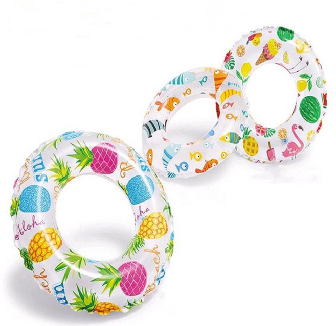 Rising INTEX 59230 41 兒童游泳圈 泳圈 玩水 游泳 浮排 漂浮圈 浮圈 玩具 戲水 溫泉, 大款-隨機, 1個
