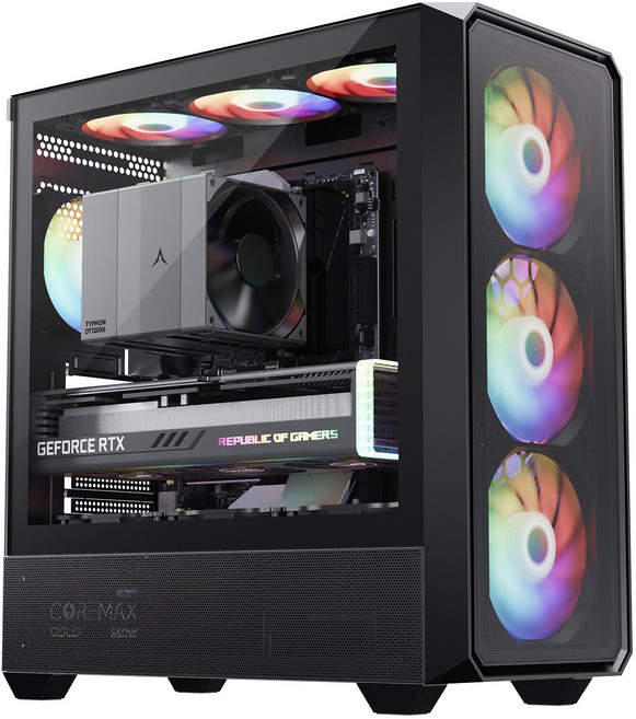 앱코 G31 오메가포스 미들타워 컴퓨터 케이스