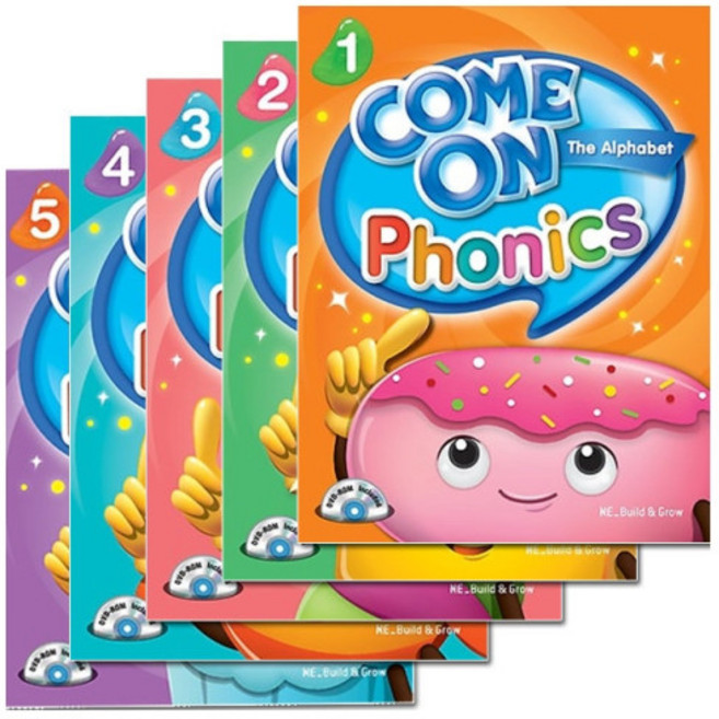 Come on Phonics 1.2.3.4.5 선택가능 컴온파닉스 능률교육, 5단계 본교재