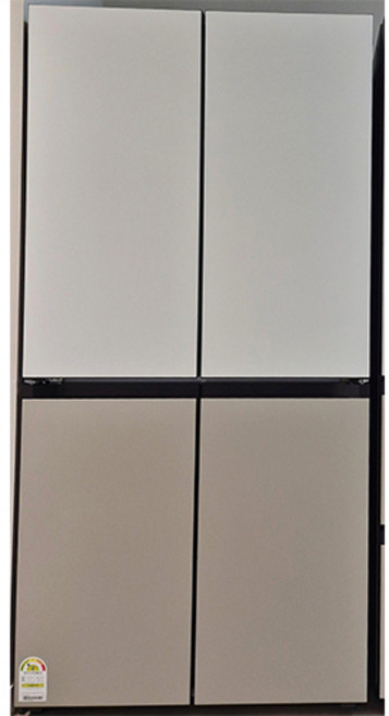 삼성전자 Bespoke AI 키친핏 640L 4도어 냉장고 방문설치, RM70F63R2ZG