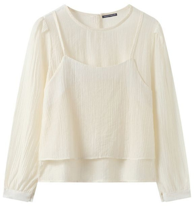 미니멈 여성용 에브리데이 링클 시어 블라우스 + 나시 EC1BA005D