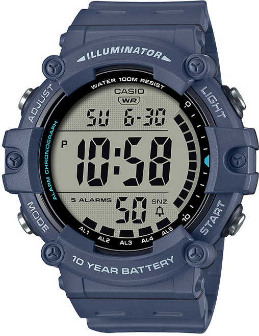 CASIO 카시오 AE-1500WH-2A 남성 10년배터리 군용 방수 손목시계