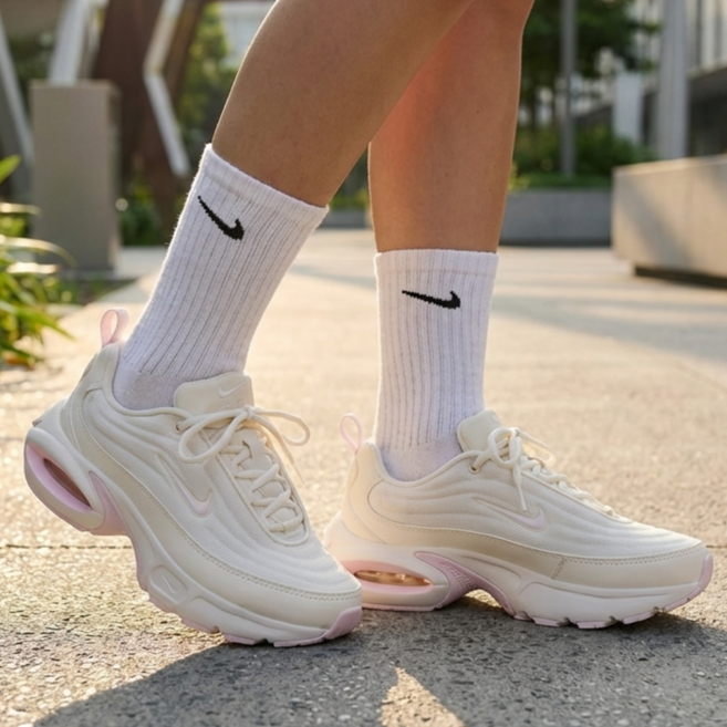 나이키 AMP 여성 남성 에어맥스 운동화 키높이 발편한 워킹화 런닝화 헬스장 트레이닝화 남여공용 헬스화 슈즈케이스세트