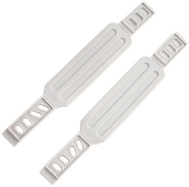 페달끈 1쌍[2개] 실내자전거페달 끈 헬스자전거 발덥개 보호대 덮개 엑스바이크 정품페달, 1세트, B타입[그레이]