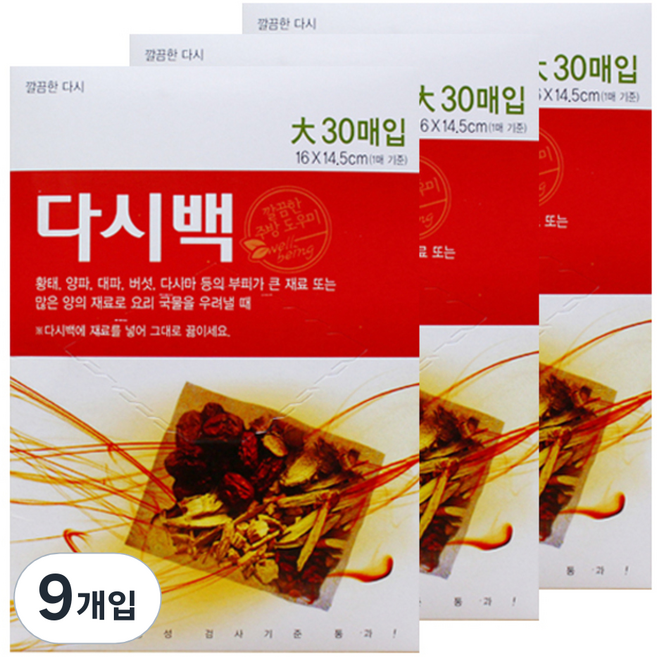 다시1369 티앤씨일렉트로닉스 다시백 대, 대(L), 30개, 9개