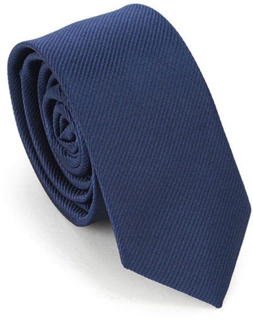 5.5cm 단색 슬림 네이비 수동넥타이_GM5003