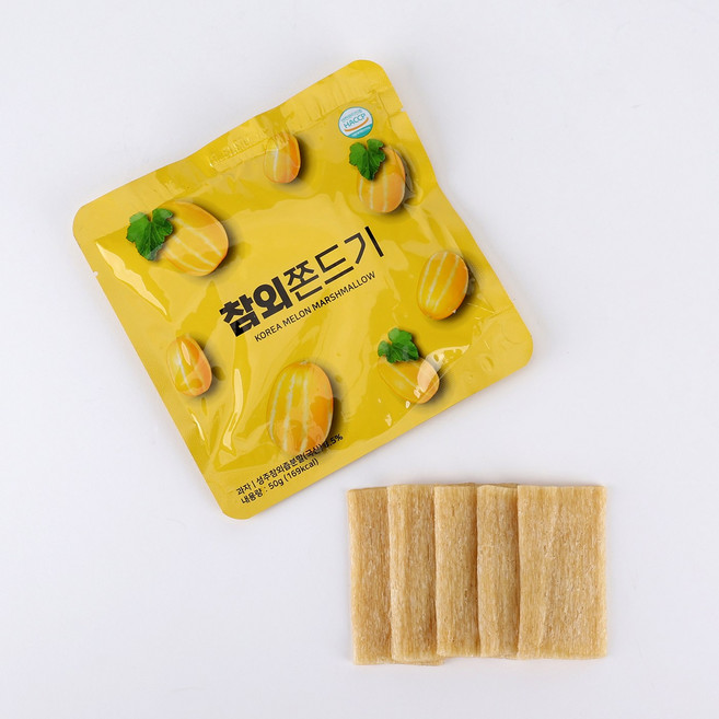 참외쫀드기, 6개, 50g