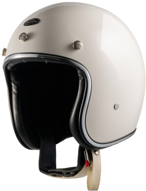 크랭크 레트로 헬멧 500TX, 화이트, 1개