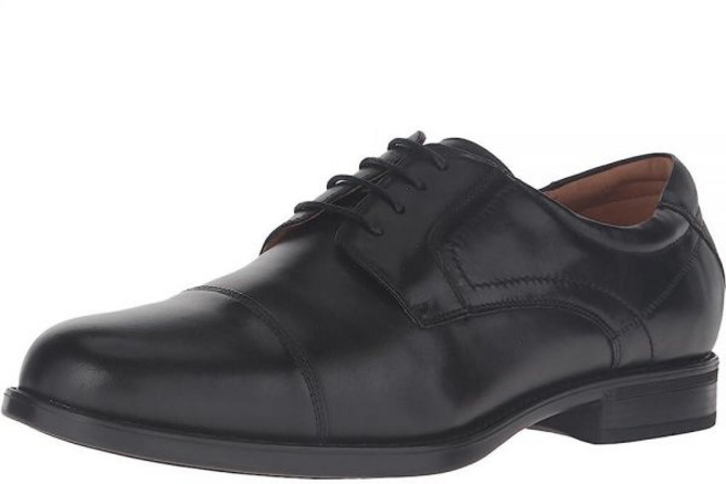 [미국수입정품] 플로쉐임 Florsheim 남성용 미드타운 캡 토 옥스포드 블랙. 11 X-Wide 298547