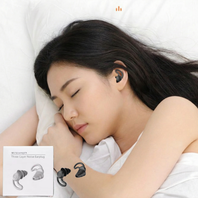 소리그만 수면 귀마개 소음방지 코골이 이어플러그, 1개, 1쌍