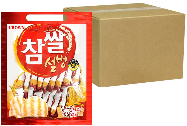 크라운 참쌀 설병, 270g, 10개