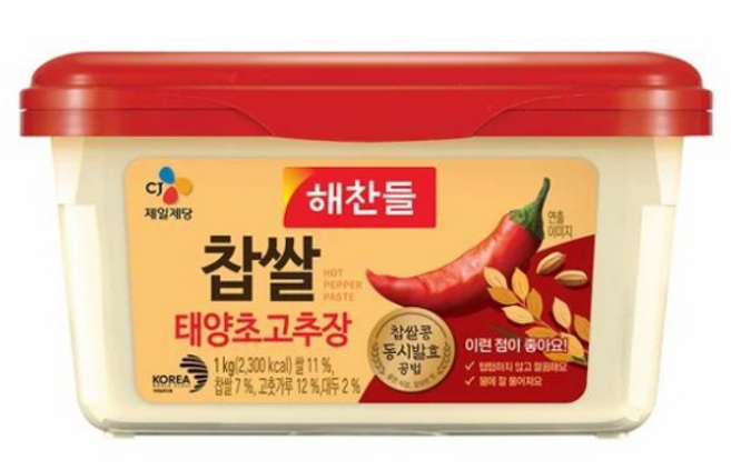 CJ해찬들 찹쌀 태양초 고추장 1kg, 1개