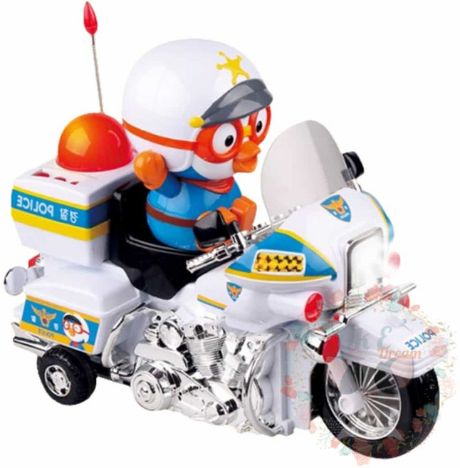 옥이드림 뽀로로 경찰 오토바이 어린이장난감 키즈장난감 남자아이장난감