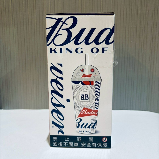 百威品牌宇宙杯 450ml 冷飲杯 - 聯名啤酒飲料隨行杯 創意設計居家杯具, 1個
