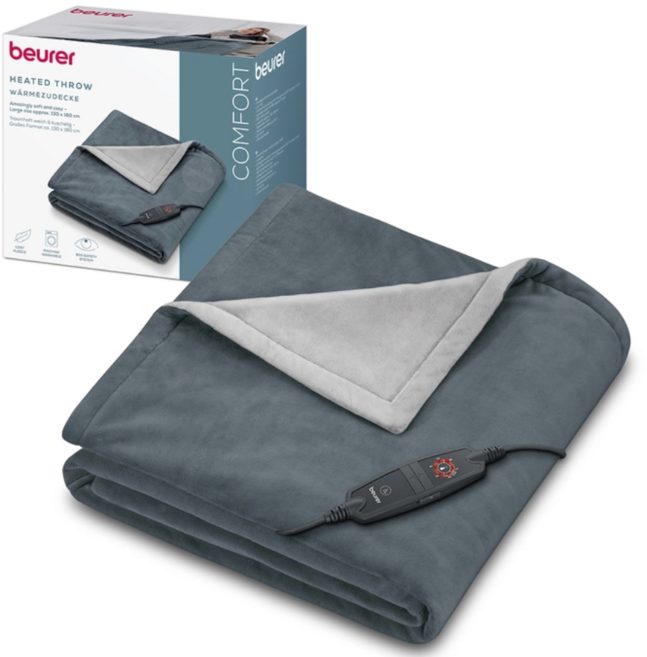 보이로 전기담요 블랭킷 온열 발열 열선 이불 무릎 차박용 휴대용 1인용 캠핑 사무실, 원색상