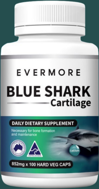 에버모어 블루상어연골 칼슘 마그네슘 비타민D 100캡슐 칼마디 뼈 관절 영양제, 50회분, 1개
