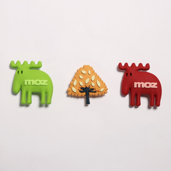 moz瑞典 駝鹿洞洞鞋專屬鞋扣 1組3入 (森林樂園/藍色奇遇/仲夏森林/相伴時光/好友時光/森境之約/童話之旅)