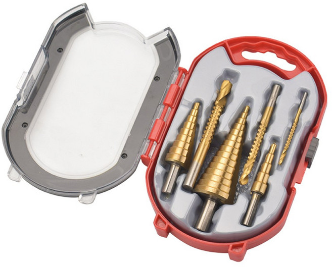 스텝드릴 6PCS 홀쏘 비트