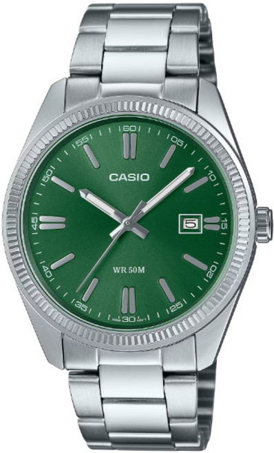 카시오 데이저스트 지샥그린 남자남성 메탈 손목 중대고등학생 명품 시계 MTP-1302D-3A