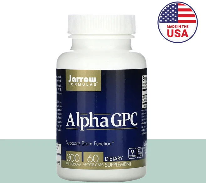 자로우 콜린알포세레이트 Alpha GPC 300mg 60캡슐, 60개, 1개 - 쿠팡