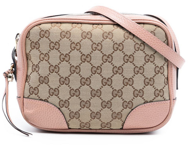 구찌 중고 2016-2025 GG 캔버스 브리 크로스 백