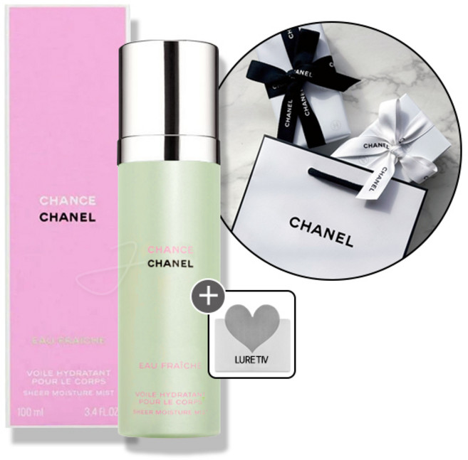 [기프트리본포장세트+로샤쉐_] 샤넬 샹스 오 후레쉬 body mist 바디 미스트 100ml, 1개