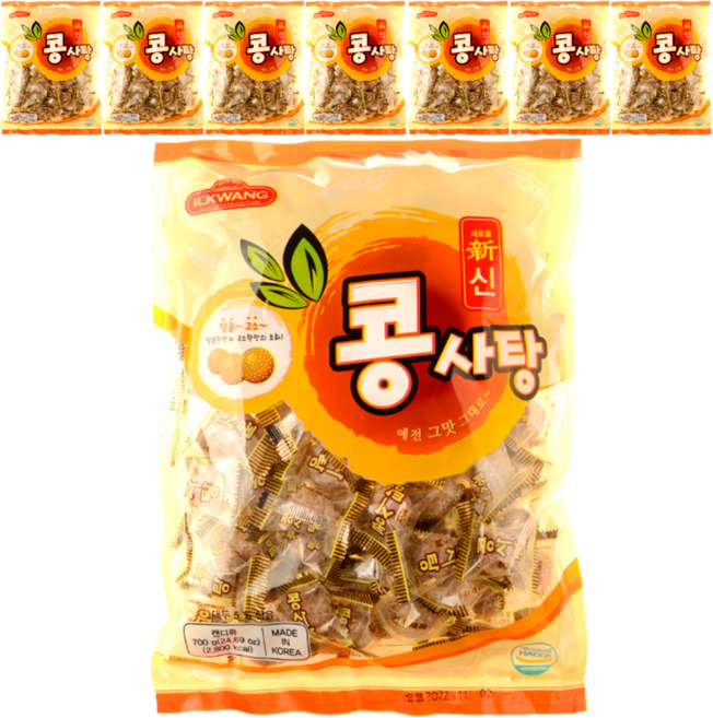 일광제과 콩사탕, 700g, 8개