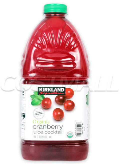 커클랜드 시그니쳐 유기농 크랜베리 크렌베리 주스 방광염 요로개선 닥터맘오가닉, 1개, 2.84L
