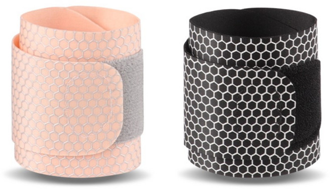 큐리비 압박 손목보호대 초슬림 임산부 스트랩 2개, 퓨어스킨+퓨어스킨