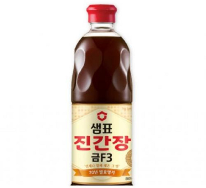 진간장 금F3 샘표 860ML, 1개