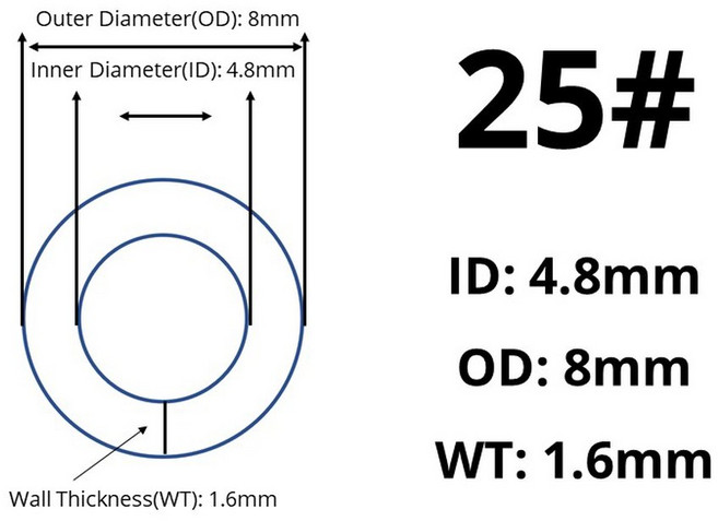 연동 펌프 호스 용 1 롤 백금 경화 실리콘 튜빙 식품 등급 멀티 사이즈 튜브 옵션 3 스톱 마이크로 보어, 25, 1 roll, 1개